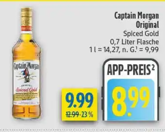 diska Captain Morgan Original Spiced Gold Angebot