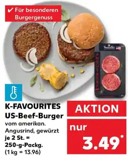Kaufland K-FAVOURITES US-Beef-Burger Angebot