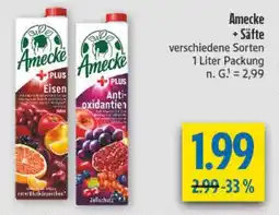 diska Amecke + Säfte Angebot