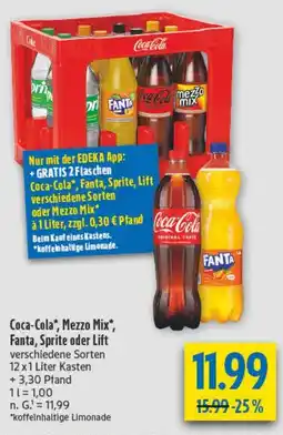 diska Coca-Cola, Fanta, Sprite, Lift Angebot