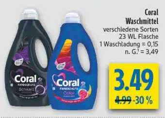 diska Coral Waschmittel Angebot