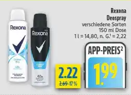 diska Rexona Deospray Angebot