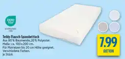 diska Teddy-Flausch-Spannbetttuch Angebot