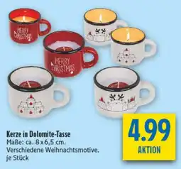 diska Kerze in Dolomite-Tasse Angebot