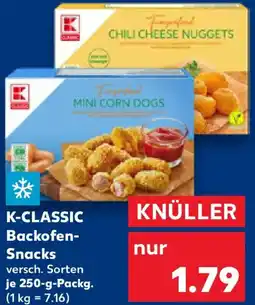 Kaufland K-CLASSIC Backofen Snacks Angebot