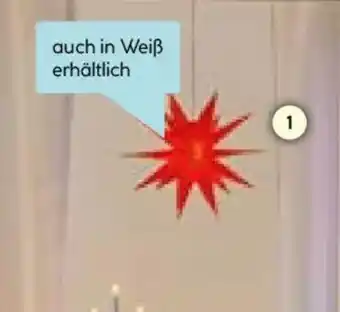 Hellweg LED-Stern Angebot