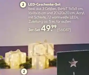 Hellweg LED-Geschenke-Set Angebot