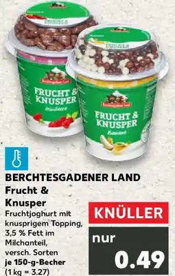Kaufland BERCHTESGADENER LAND Frucht & Knusper Angebot