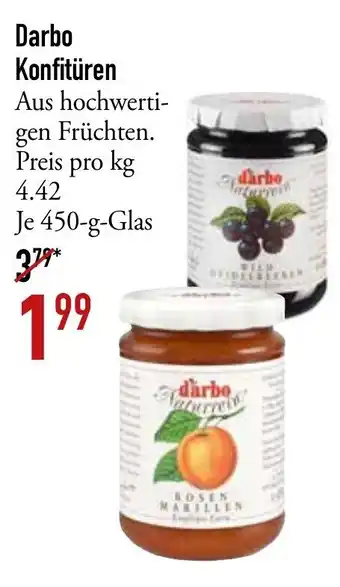 Galeria Markthalle Darbo Konfitüren 450g Angebot