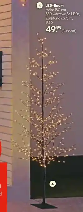 Hellweg LED-Baum Angebot