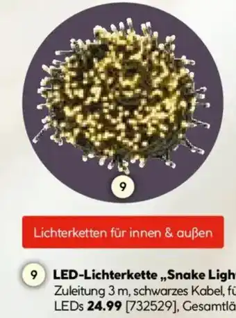 Hellweg LED-Lichterkette,,Snake Lights" Angebot
