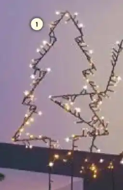 Hellweg LED-Gartenstecker Weihnachtsbaum Angebot