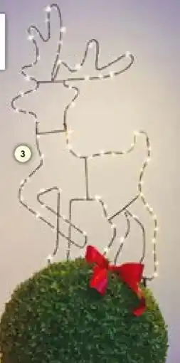 Hellweg LED-Gartenstecker Rentier Angebot