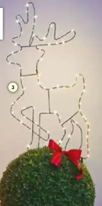 Hellweg LED-Gartenstecker Rentier Angebot