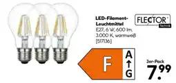 Hellweg FLECTOR LED-Filament- Leuchtmittel 3er-Pack Angebot
