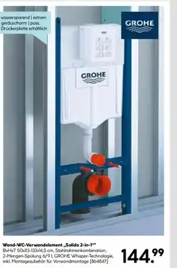 Hellweg GROHE Wand-WC-Vorwandelement,,Solido 2-in-1"* Angebot