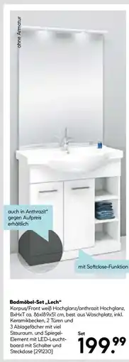Hellweg Badmöbel-Set ,,Lech“ Angebot