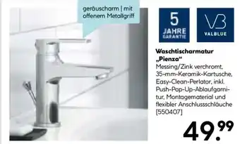 Hellweg VALBLUE Waschtischarmatur „Pienza" Angebot