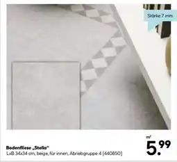 Hellweg Bodenfliese,,Stella" Angebot