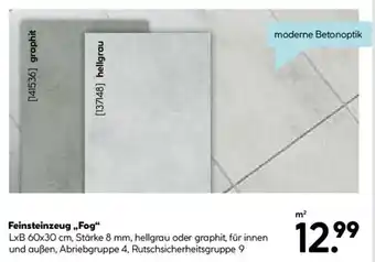 Hellweg Feinsteinzeug,,Fog“ Angebot