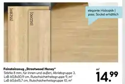 Hellweg Feinsteinzeug,,Streetwood Honey" Angebot