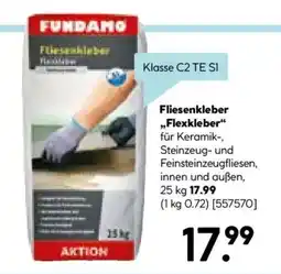 Hellweg FUNDAMO Fliesenkleber „Flexkleber" Angebot