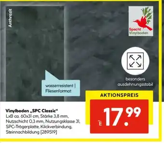 Hellweg Specht Vinylboden Vinylboden,,SPC Classic" Angebot