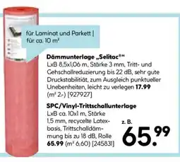 Hellweg SPC/Vinyl-Trittschallunterlage Angebot