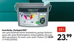 Hellweg VINCENT Innenfarbe,,Farbspiel MIX" Angebot