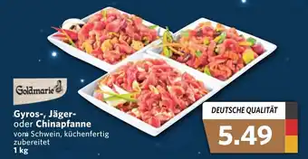 Combi Goldmarie Gyros, Jäger, oder Chinapfanne 1kg Angebot