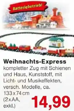 Jawoll Weihnachts-Express Angebot