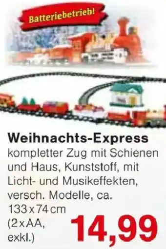 Jawoll Weihnachts-Express Angebot