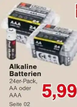 Jawoll Alkaline Batterien Angebot