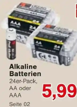 Jawoll Alkaline Batterien Angebot