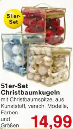 Jawoll 51er-Set Christbaumkugeln Angebot