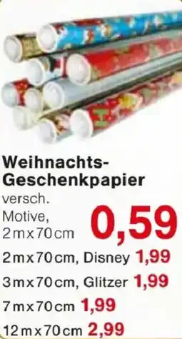 Jawoll Weihnachts- Geschenkpapier Angebot