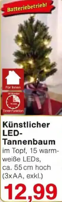 Jawoll Künstlicher LED- Tannenbaum Angebot