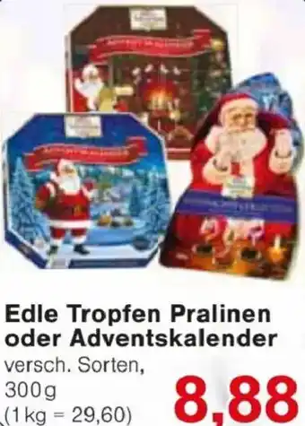Jawoll Edle Tropfen Pralinen oder Adventskalender Angebot