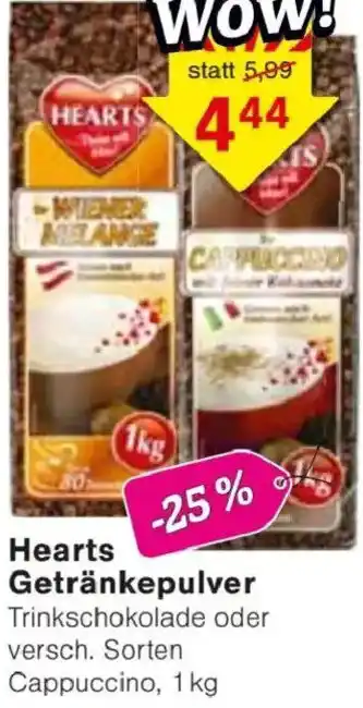 Jawoll Hearts Getränkepulver Angebot