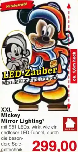 Jawoll XXL Mickey Mirror Lighting Angebot
