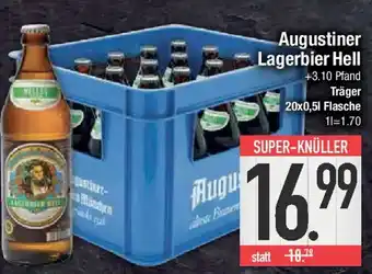 E-Center Augustiner Lagerbier Hell Angebot