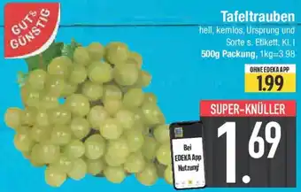 E-Center GUT & GÜNSTIG Tafeltrauben Angebot