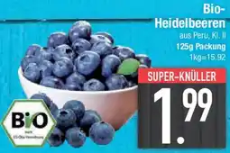E-Center Bio Heidelbeeren Angebot