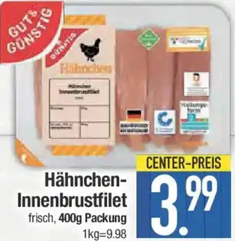 E-Center Gut & Günstig Hähnchen Innenbrustfilet Angebot