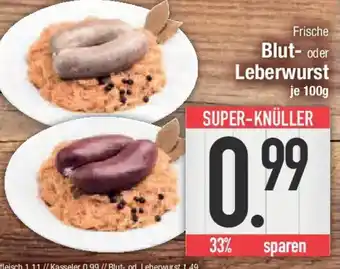 E-Center Blut- oder Leberwurst Angebot