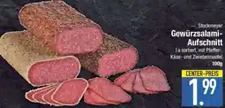 E-Center Gewürzsalami Aufschnitt Angebot