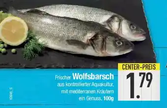 E-Center Frischer Wolfsbarsch Angebot