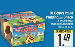 E-Center Dr. Oetker Paula Pudding oder Snack Angebot