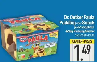 E-Center Dr. Oetker Paula Pudding oder Snack Angebot