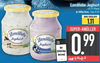 E-Center Landliebe Joghurt Angebot